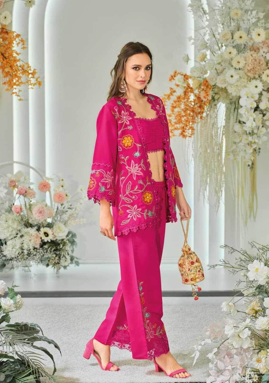 Pure Viscos Western Wears Indo Western Palazzo Party Wear Dresses - MYLUXURY LANE ENTERPRISE